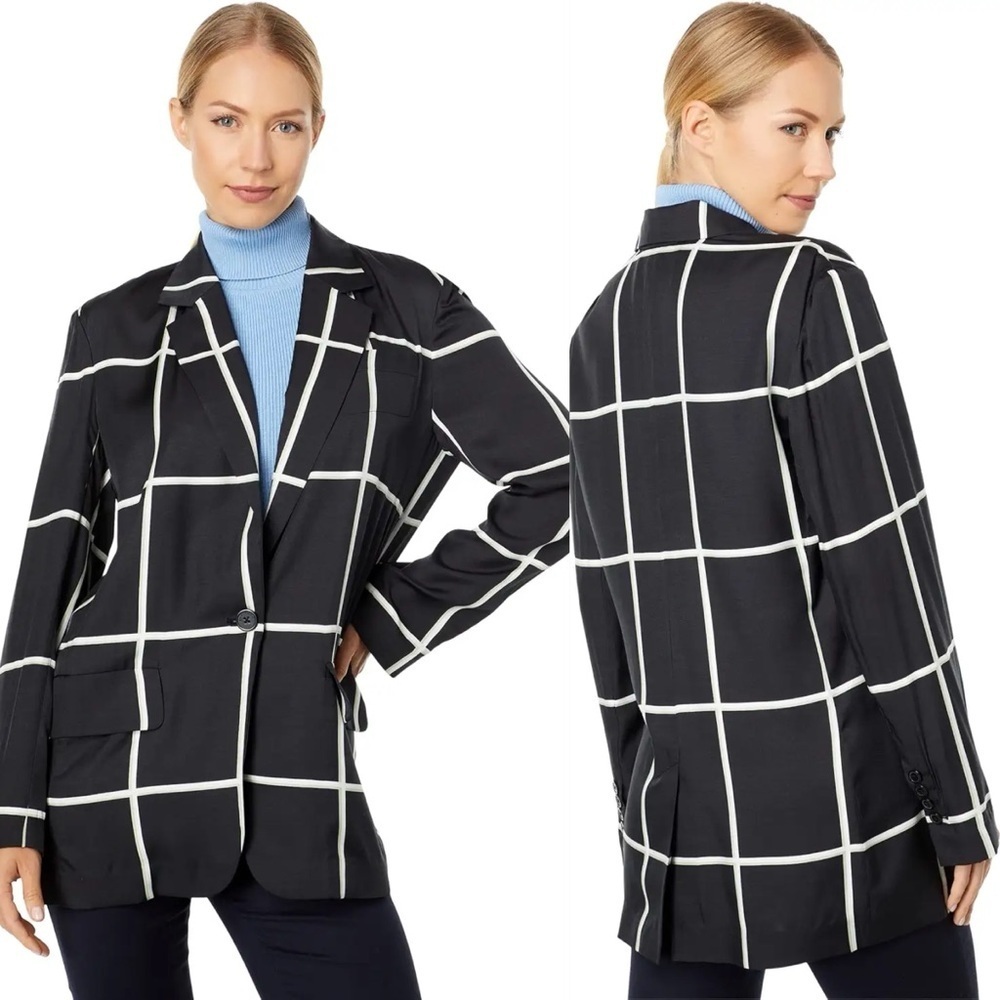 Equipment Verria Jacket Silk Blend True Black Multi